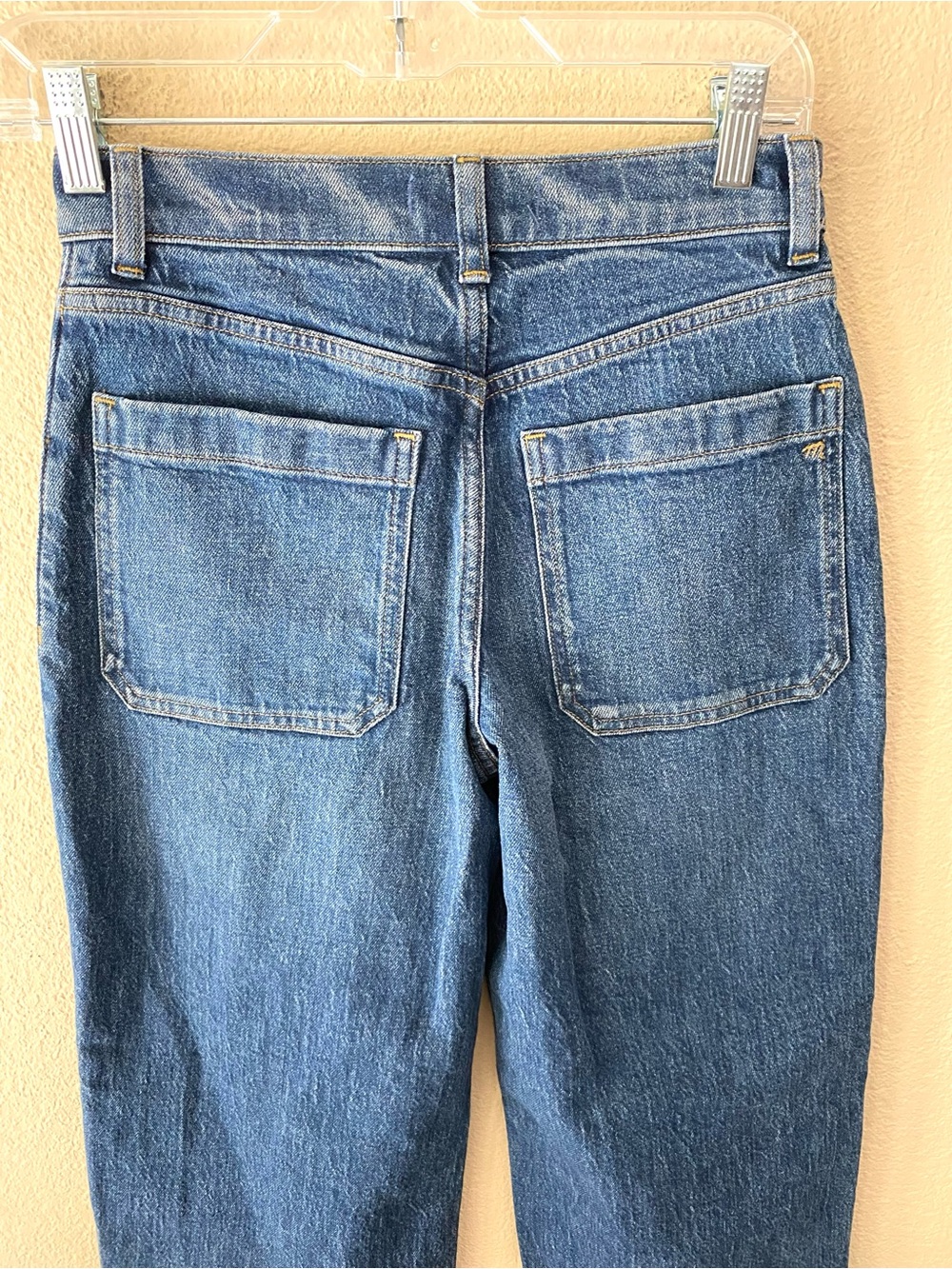 Madewell The Petite Emmett Wide-Leg Jean with Let-Down Hem 25P NWT - Picture 5 of 13